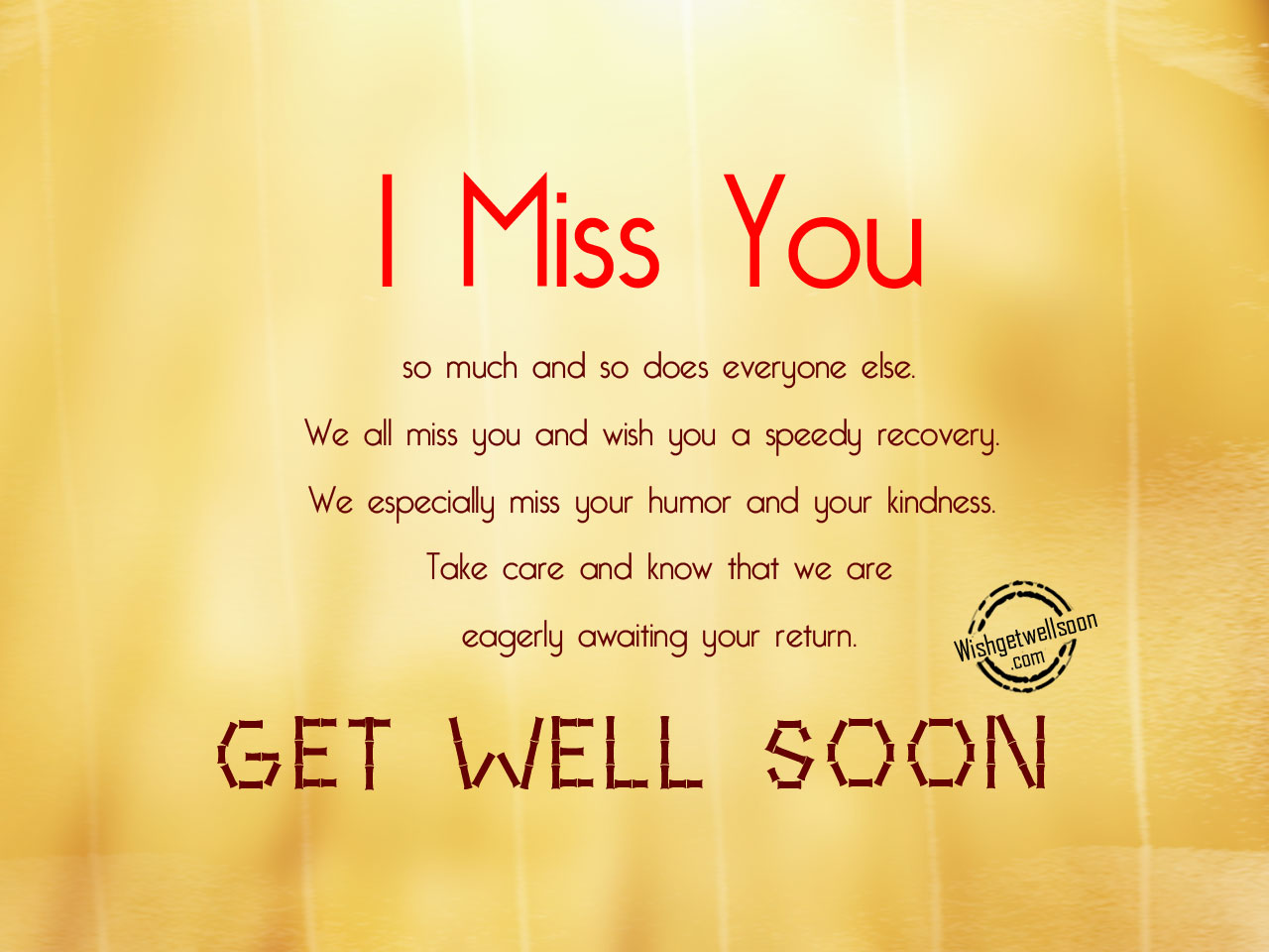 Get Well Soon Wishes Pictures, Images - Page 3