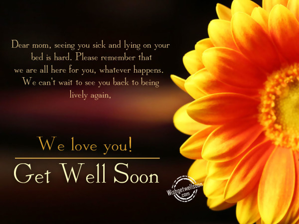 Dear mother,please get well soon-GETWELL01
