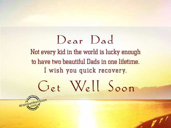 Dear Dad not every kid in the world is lucky