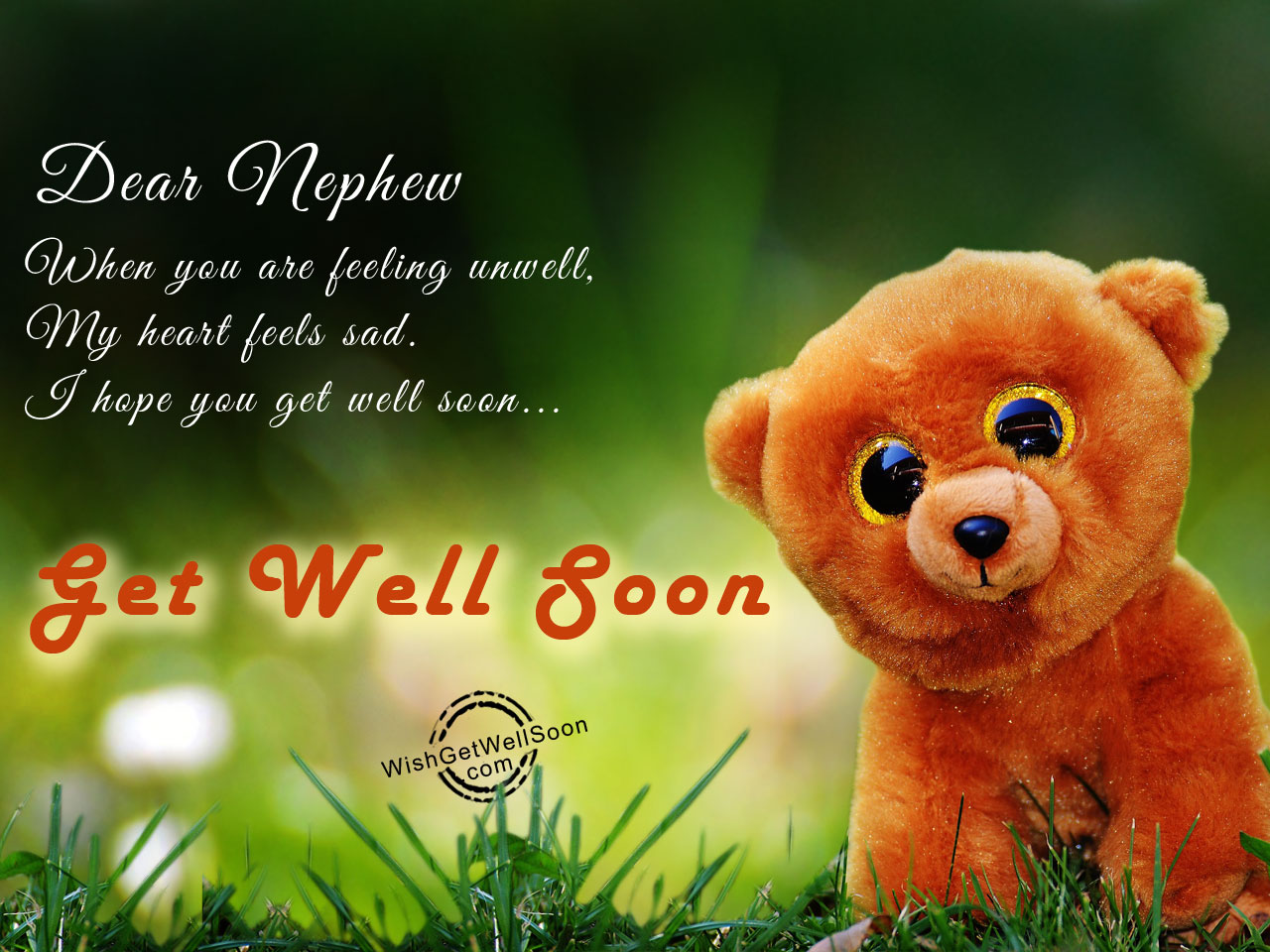 Get Well Soon Wishes For Nephew Pictures, Images - Page 3