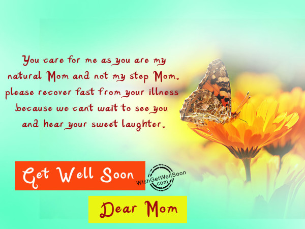 Mom, Please recover fast