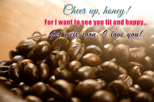 Cheer Up Honey - Get Well Soon-gws41