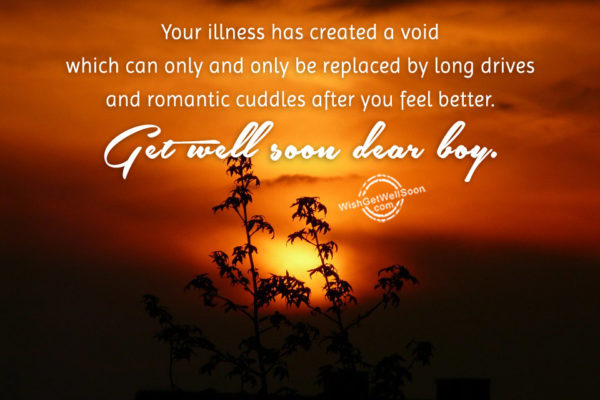 Your Illness Has Created A Void